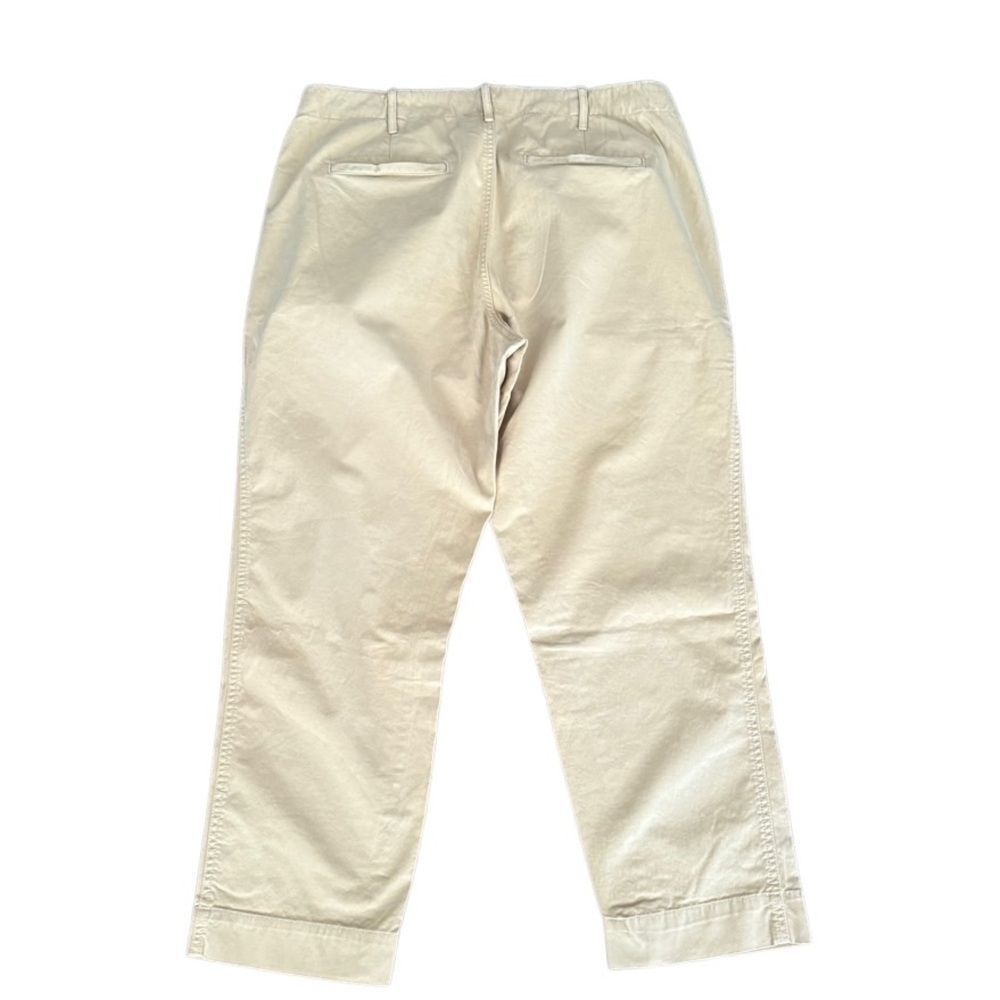 GAP Pants High Rise Straight Khakis Mojave Tan 14 - Picture 3 of 8